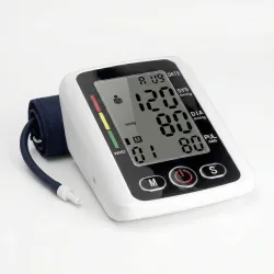 Тонометр автоматичний на плече 9152 (X180) з голосовим супроводом. Електронний вимірювач тиску та пульсу