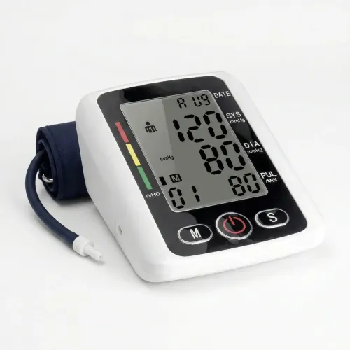 Тонометр автоматичний на плече 9152 (X180) з голосовим супроводом. Електронний вимірювач тиску та пульсу
