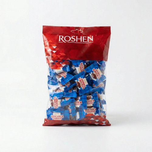 Вафельные конфеты Roshen Johnny Krocker Milk (Джонни Крокер Молоко) | Вафли в шоколаде 1 кг