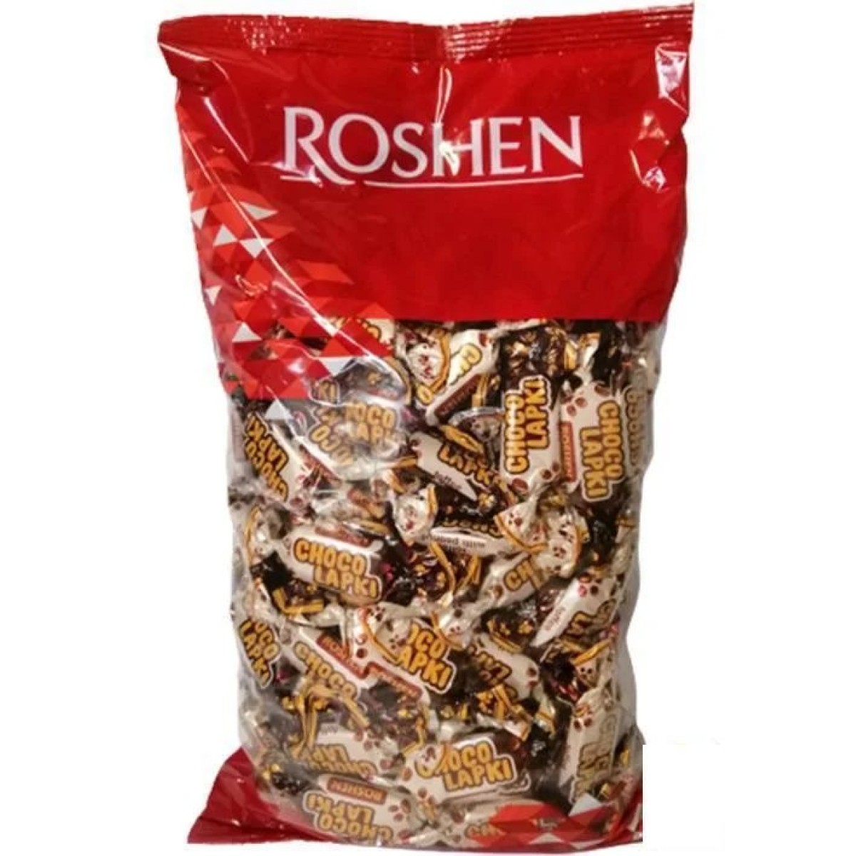 Цукерки Roshen Choco Lapki 1кг (арт. 4483)