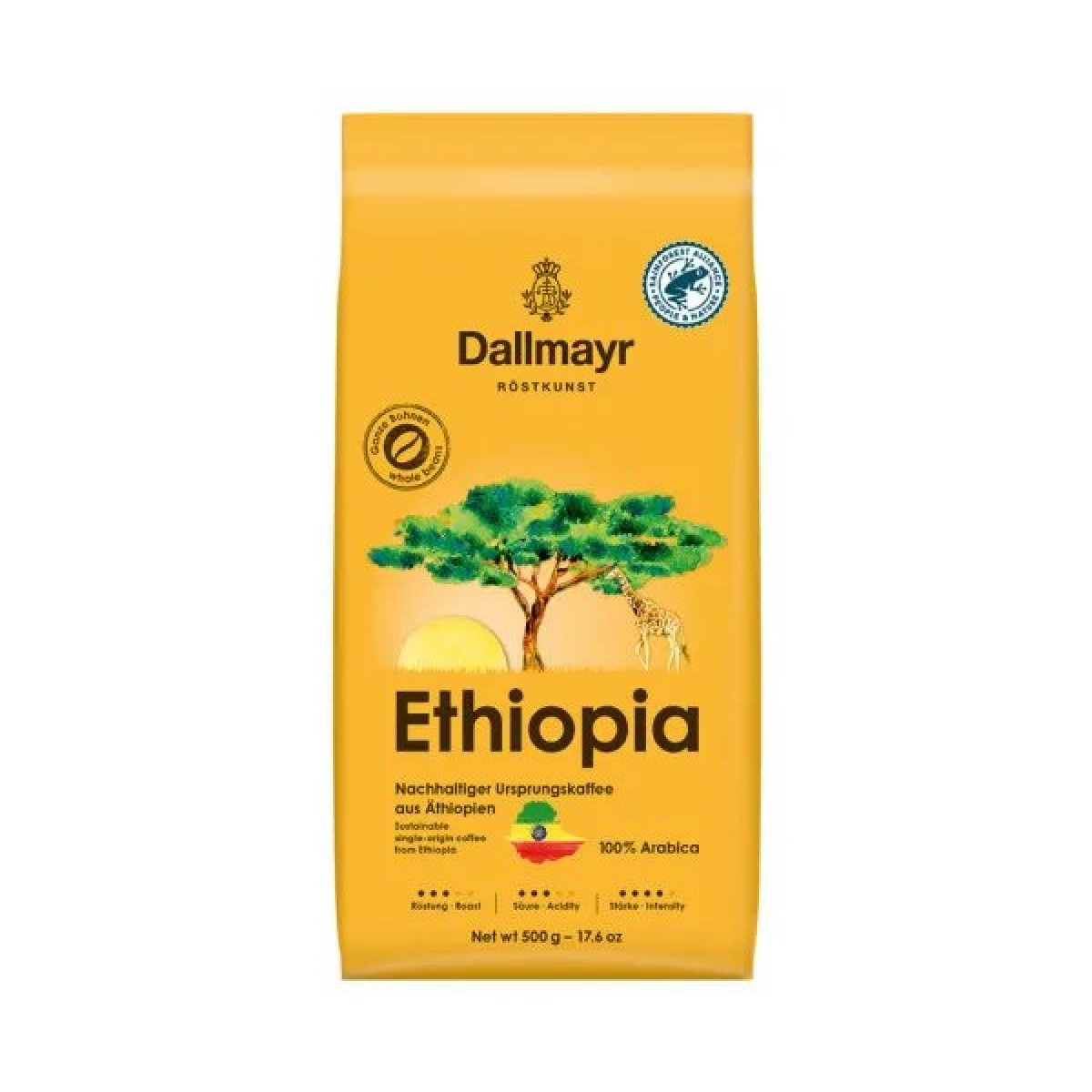 Кава Dallmayr Ethiopia у зернах 500 г 4008167040507 (арт. 7531)