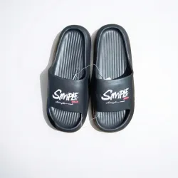 Чоловічі шльопанці (батальні розміри) 47-50 | Чорні, Пінка, Принт 