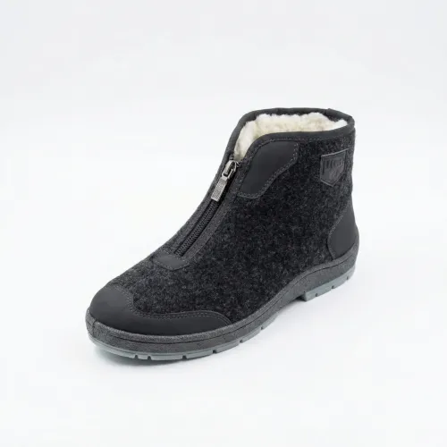 Чоловічі зимові бурки Dago Style на блискавці. Теплі суконні черевики повстяні. Розміри 41-45