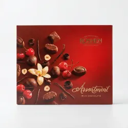 Цукерки в коробці Roshen Assortment Milk Chocolate (Молочний шоколад) | Подарунковий набір Рошен Асорті