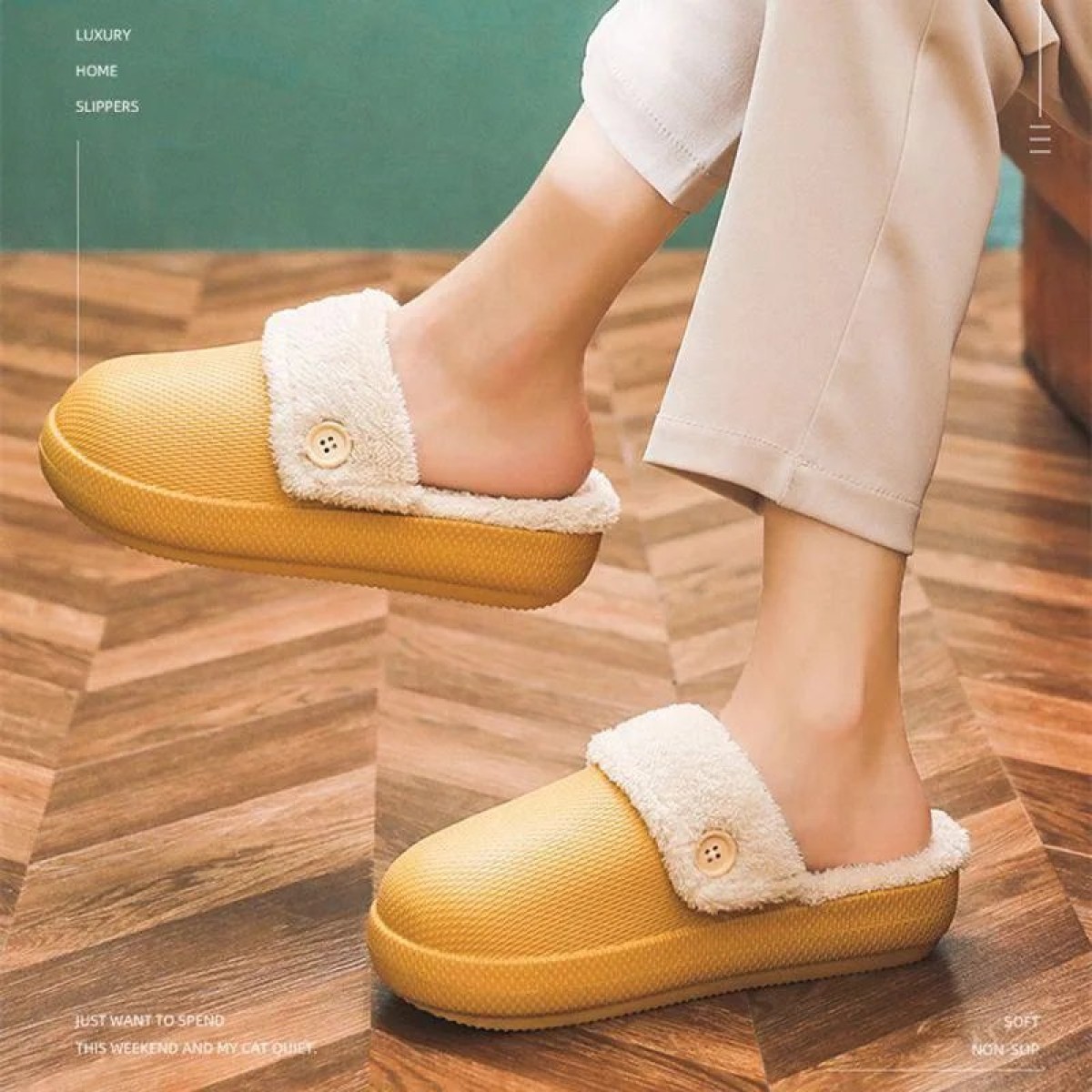 Тапочки-кроксы OLIVE со съемной теплой стелькой шлепанцы женские зима 36 - 40 (арт. 5723)