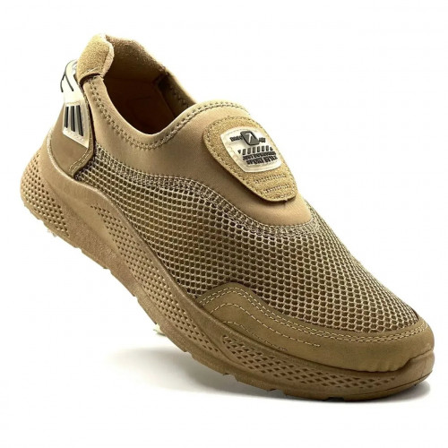 Кросівки сітка чоловічі Бежевий (арт. 6843)