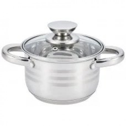 Каструля UNIQUE UN-5009 (9,0л, нержавіюча сталь, з кришкою)