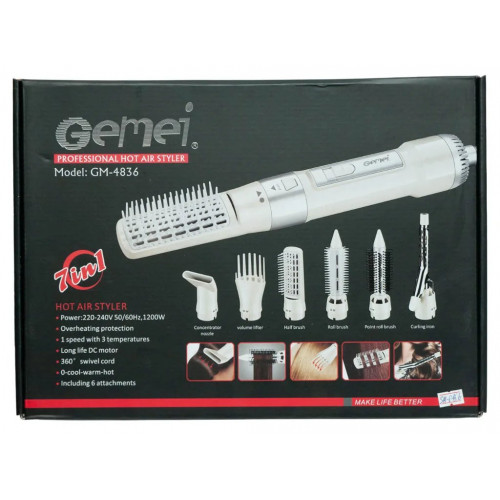 Фен GEMEI GM-4836 (арт. 9331)