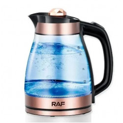 Електричний скляний чайник RAF R.7802 2 л 2000W