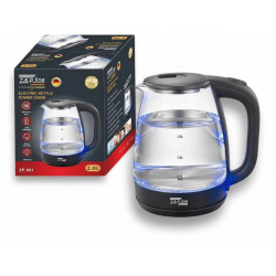 Скляний електрочайник з підсвічуванням Zepline ZP-991 (2 л) (2200 Вт)