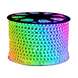 Гирлянда-лента (Rope-Lights) SMD5050-RGB наружная, пров.:прозрачный, 100м (Разноцветная)