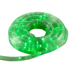 Гірлянда-стрічка (Pope-Light) G зовнішня, пров.:прозорий, 10м (Зелений)