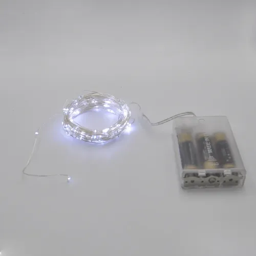 Гірлянда-роса (Copper Wire) 100W-1 Battery внутрішня, пров.:прозорий, (Білий)