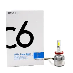 Світлодіодні лампи С6 LED H11 (3800Лм, 36Вт, 8-48В)