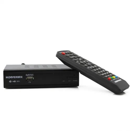 Тюнер hd openbox T2 Metal з підтримкою wifi адаптера (з екраном)