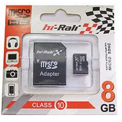 Карта пам'яті HI-RALI 08GB4 with Adapter