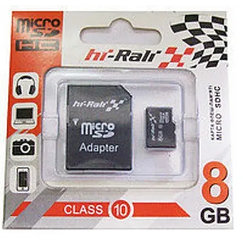 Карта пам'яті HI-RALI 08GB4 with Adapter