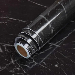 Самоклеюча плівка 3м на 60см Чорний мармур