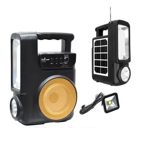 Портативна сонячна станція з радіо та Bluetooth CL 830