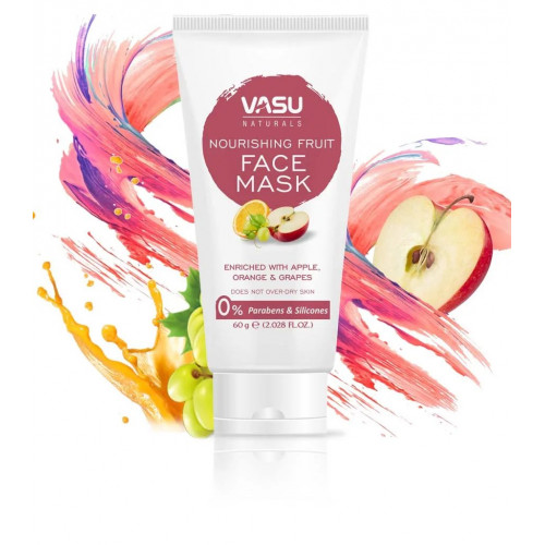 Маска для обличчя - живильна з фруктами, 60мл (NOURISHING FRUIT FACE MASK)