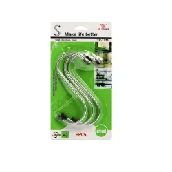 Гачки для рейлінгу S-подібні 13см 3шт