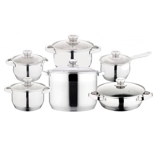 Набір каструль EDENBERG EB-4010 12ін.