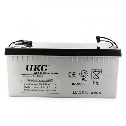 Аккумулятор гелевый 12V/200A UKC