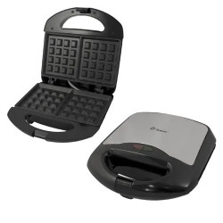 Вафельниця DOMOTEC MS-7705 750Вт, квадратна (Чорний)