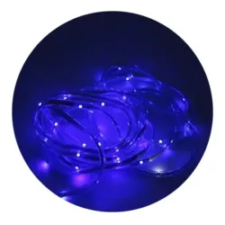 Гірлянда-стрічка (Star-Light) 12V B зовнішня, пров.:прозорий, 5м (Синій)