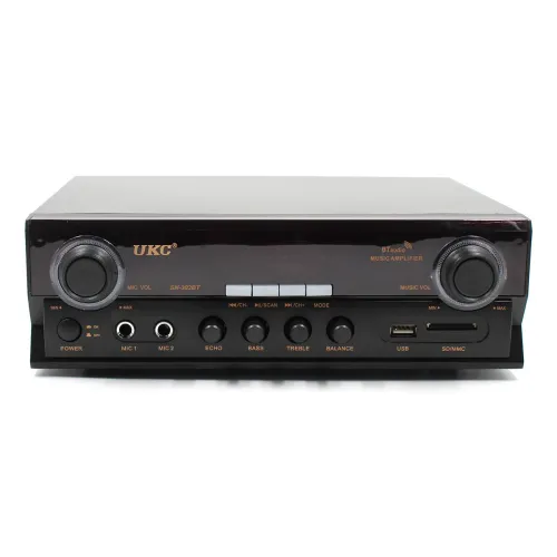 Підсилювач UKC SN-302 Bluetooth/USB/SD-MMC