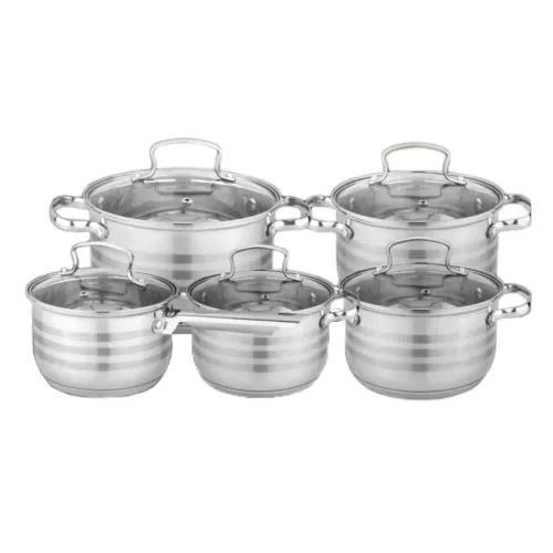 Набір каструль EDENBERG EB-4074 10ін. (2.1 л; 2.1 л; 2.9 л; 3.9 л; 6.5 л)