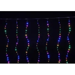 Гірлянда-штора 160 led M-9 Мультикольорова 2M*2M на мідному дроті+з'єдн.