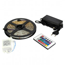 Гирлянда-лента (Rope-Lights) SMD5050-RGB универсальная, пров.:прозрачный, 5м (Разноцветная)