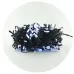 Гірлянда-нитка (String-Lights) 100W-3 внутрішня, пров.: чорний, 7м (Білий) - фото 4