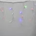 Гірлянда-бахрома (Icecle-Lights) 120 Short curtain-M-1 зовнішня, пров.:білий, 5м (Різнокольорова) - фото 2