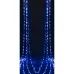 Гірлянда-водоспад (Curtain-Lights) Itrains-480-B внутрішня, пров.:прозорий, 3*3м (Синій) - фото 3