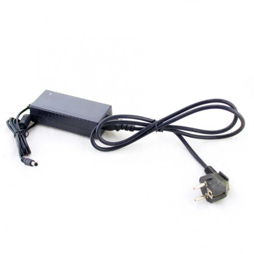 Блок живлення 12V/6A роз'єм 5.5х2.5мм, пластик + кабель роз'єм