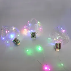 Гірлянда-штора (Curtain-Lights) 150M-4 внутрішня, пров.:прозорий, 3м (Різнокольорова)