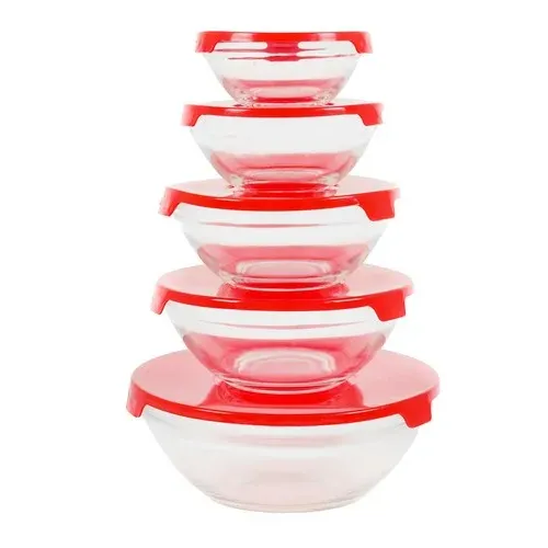 Судок UNIQUE UN-1501 5шт/наб скло