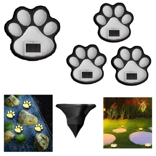 Світильник садовий Лапки 22WW жовтий (4 шт. в упаковці ціна за 1 шт.)