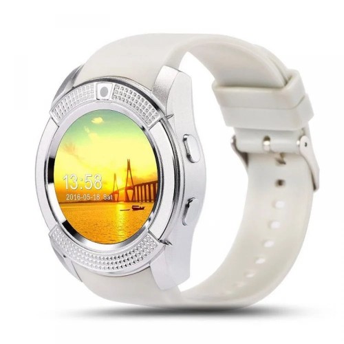 Смарт-годинник Smart Watch V8 White