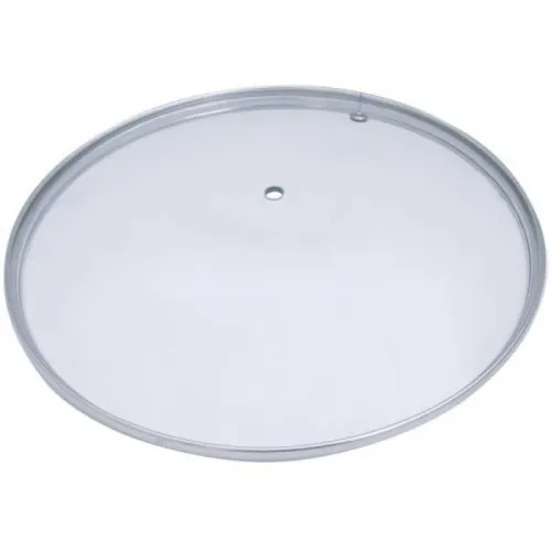 Кришка скляна (плоска, без ручки) FRU-1008A 16см