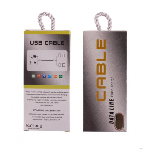 Кабель USB - Micro USB DATA Flash charge A1