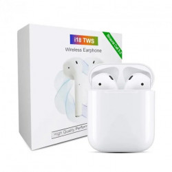 Стерео гарнітура TWS i18 Sensor Bluetooth 5.0