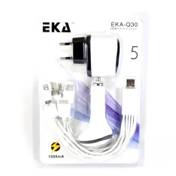 Автомобільний зарядний пристрій EKA 5G/Q30 14в1