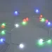 Гірлянда-нитка (String-Lights) 100M-9 внутрішня, пров.: білий, 3м (Різнокольорова) - фото 2