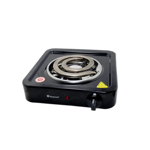 Плита електрична Domotec MS-5531 1кф., 1000Вт. (Чорний)