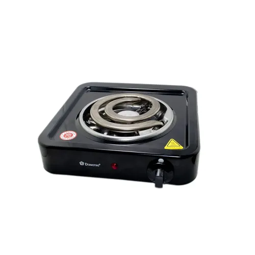 Плита електрична Domotec MS-5531 1кф., 1000Вт. (Чорний)