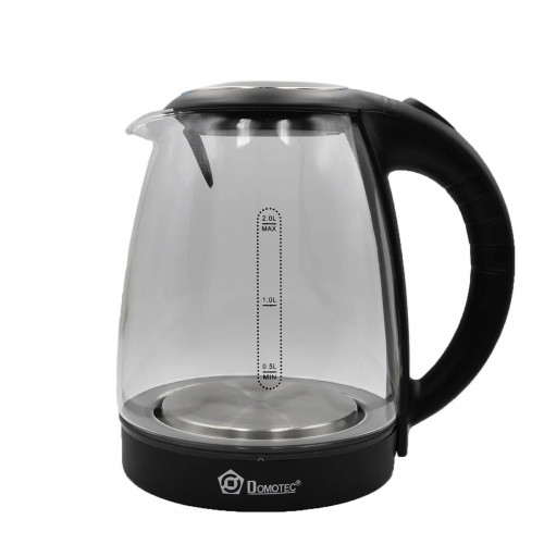 Електрочайник Domotec MS-8110 2л, 2200Вт (Чорний)