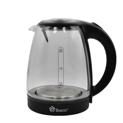 Електрочайник Domotec MS-8110 2л, 2200Вт (Чорний)